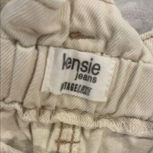 Kensie Cream Boot Cut Jeans